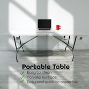 DIVCHI Folding Table 6ft 1.8M